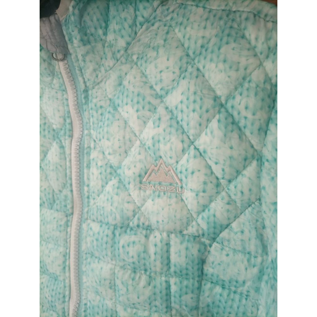 jaket outdoor snozu bulu angsa anak 10-12 preloved