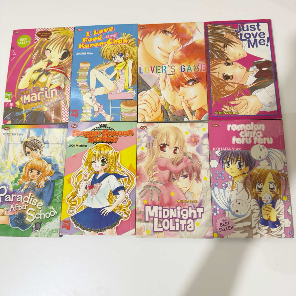 Preloved Komik One Shot Romance Shoujo Manga