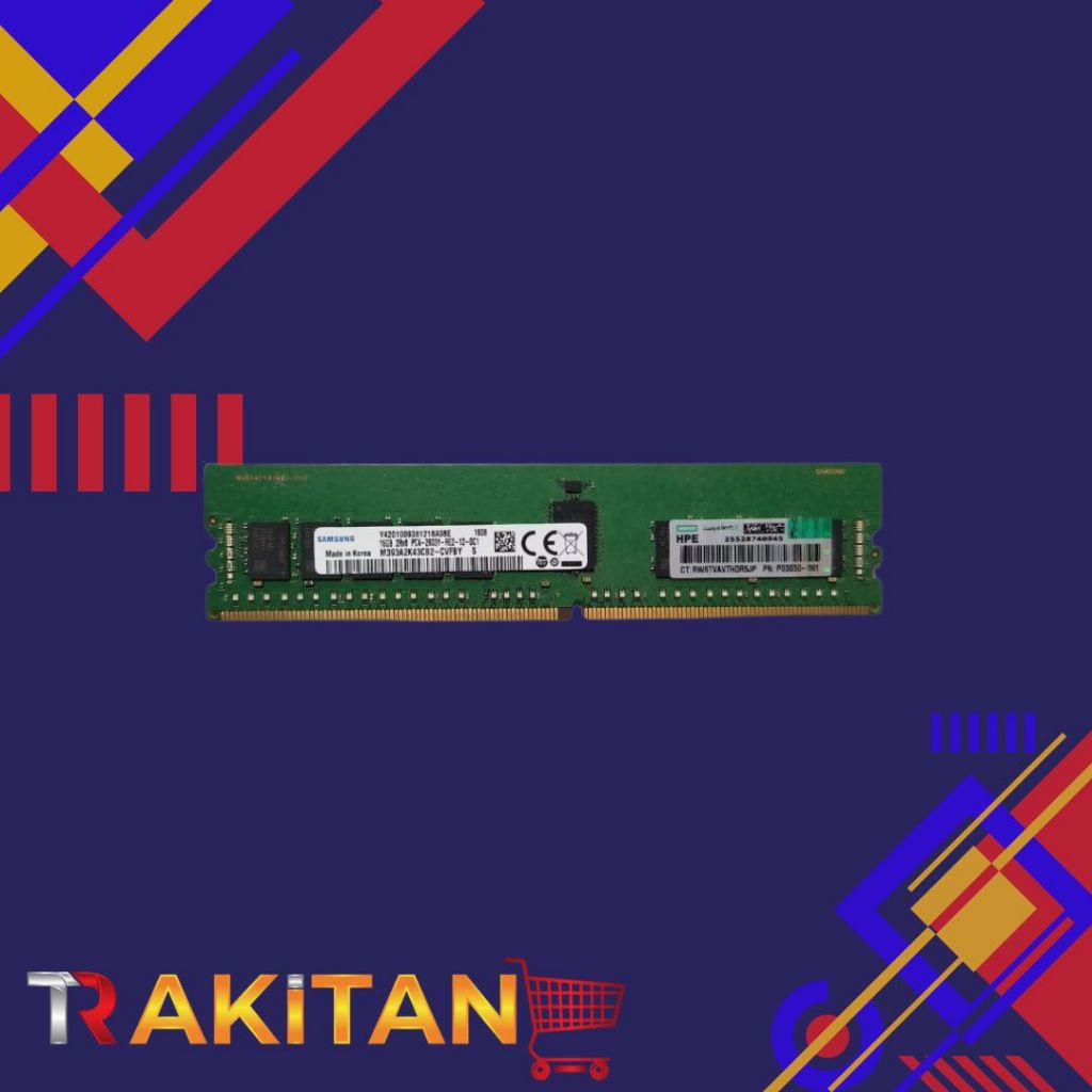 HP 16-GB (1 x 16GB) Dual Rank x8 DDR4-2933 - HP P03050-091