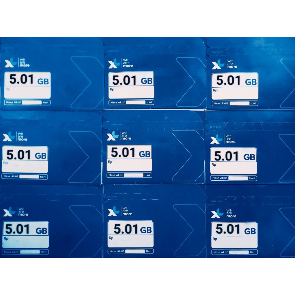 Kartu xl 3GB Nasional full kuota utama