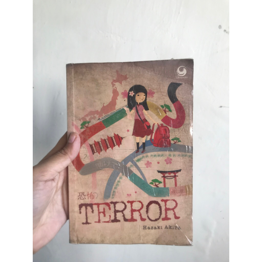 terror hazaki akira preloved novel second