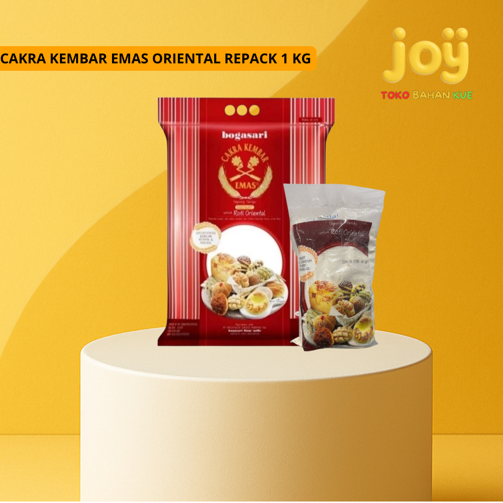 

BOGASARI TEPUNG CAKRA KEMBAR EMAS ORIENTAL 5 KG