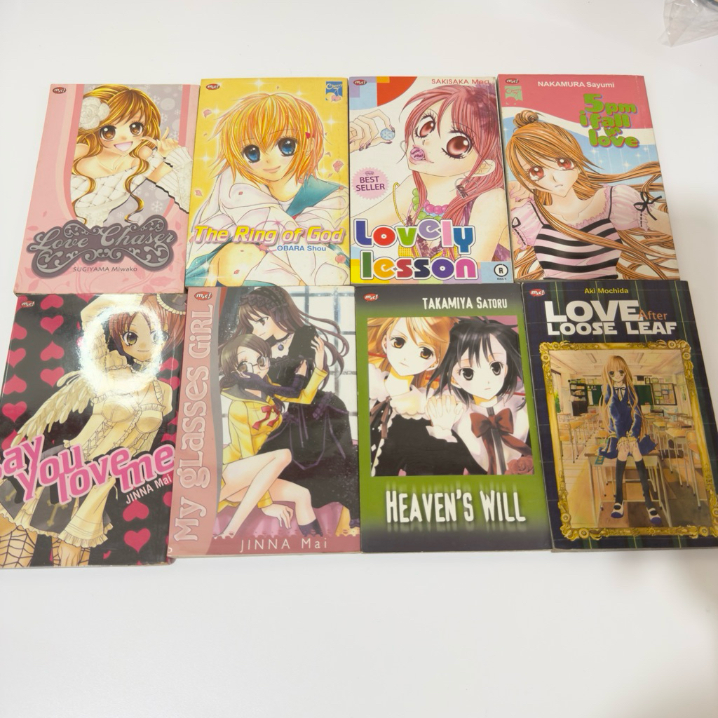 Preloved Komik Romance One Shot Shoujo Manga