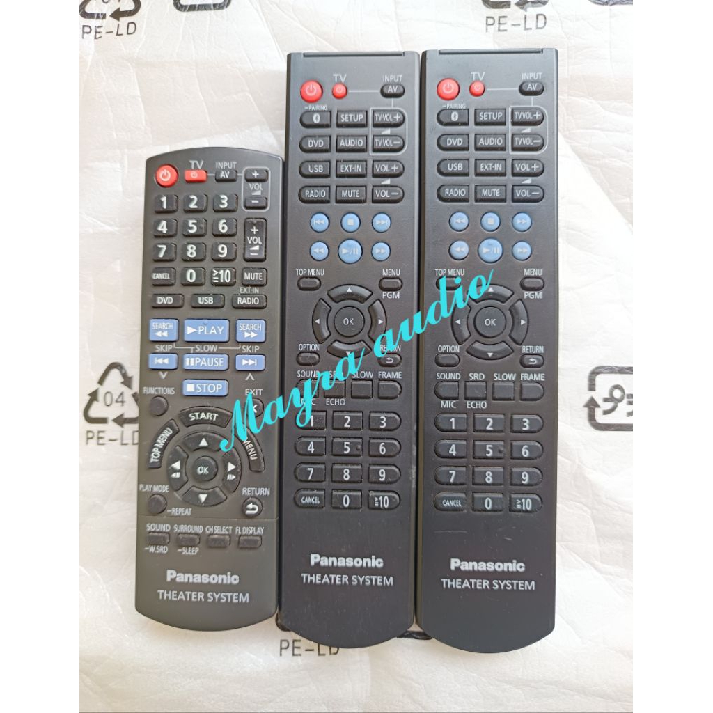 Remot home theater Panasonic. ori. mulus