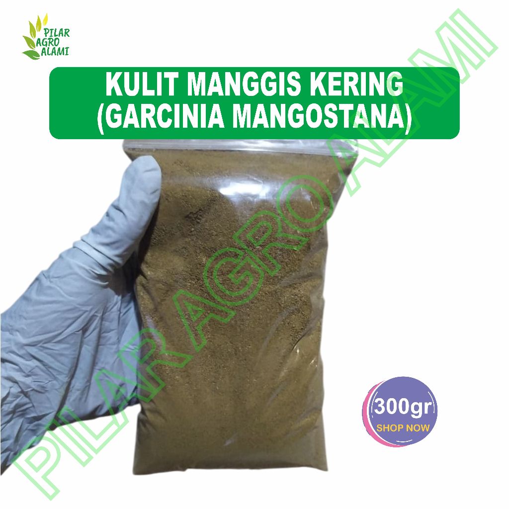 

Bubuk kulit manggis 300gr asli tanpa campuran