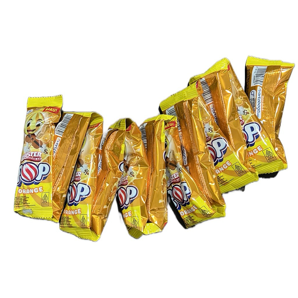

PERMEN LOLLIPOP BLASTER POP ANEKA RASA [1 RENCENG ISI 12 PCS @6G] | PERMEN BLASTER POP JERUK MANGGA ANGGUR | BLASTER HANGER | OT BLASTER