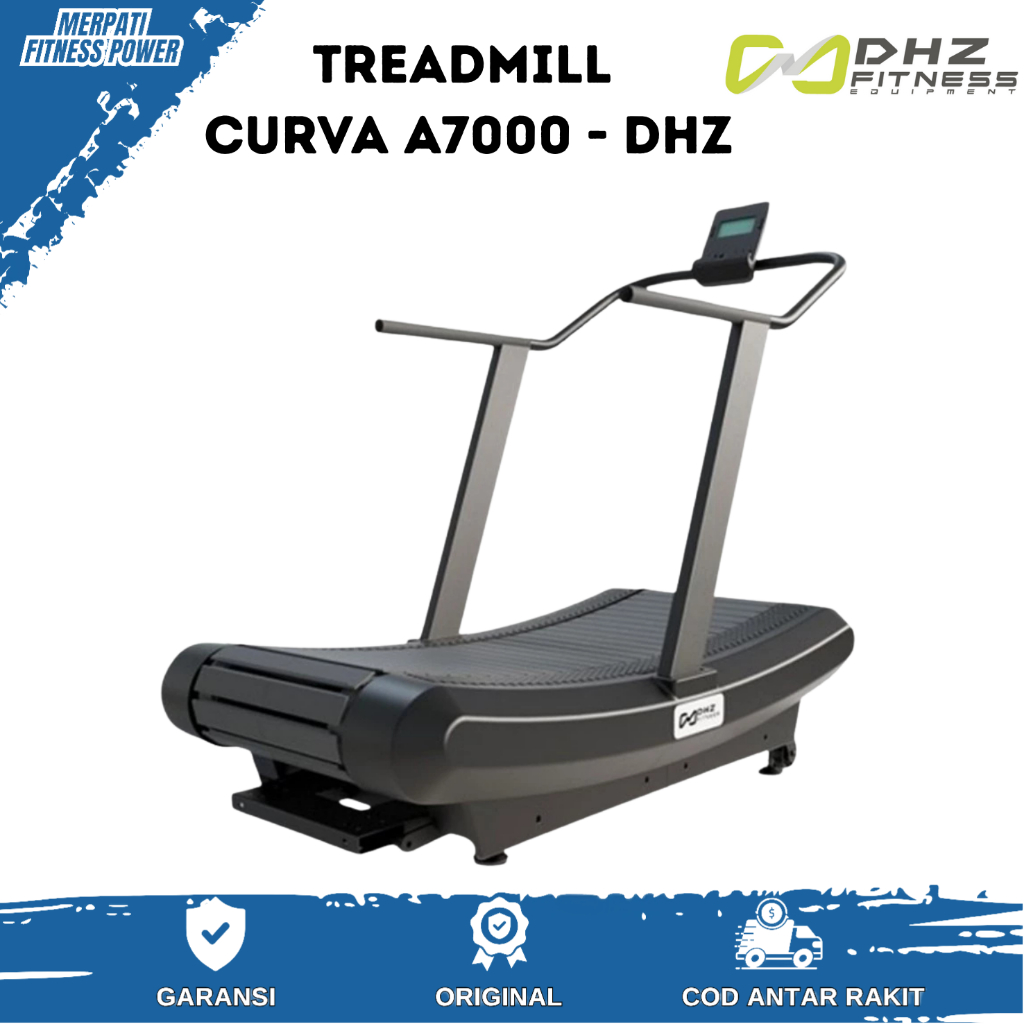 MERPATI FITNESS - Alat Olahraga Treadmill Curve DHZ A7000 Commercial Non Electric