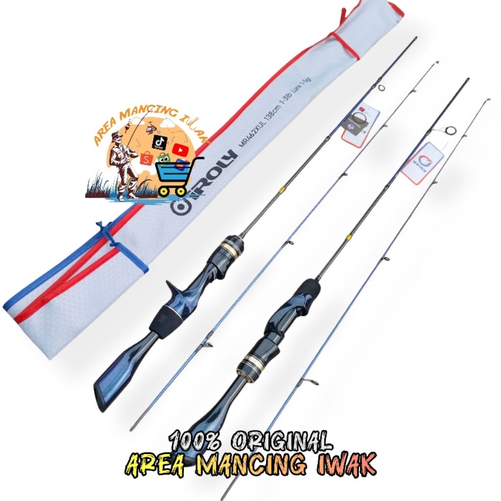 Joran IROLY MIRAGE SPINNING & BAITCASTING 462XUL 502XUL 562XUL 1-3LB Ultralight