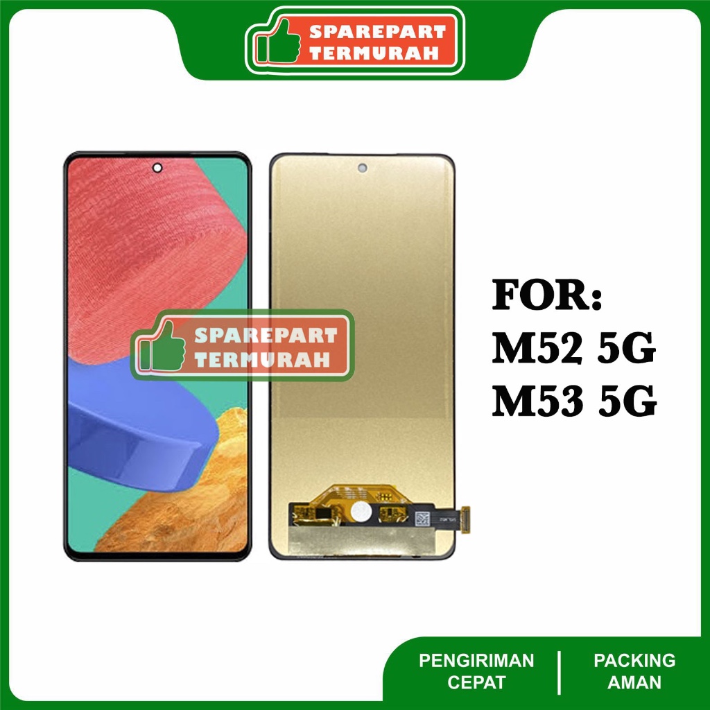 LCD For Samsung M52 5G - M526 - M53 5G +TOUCHSCREEN