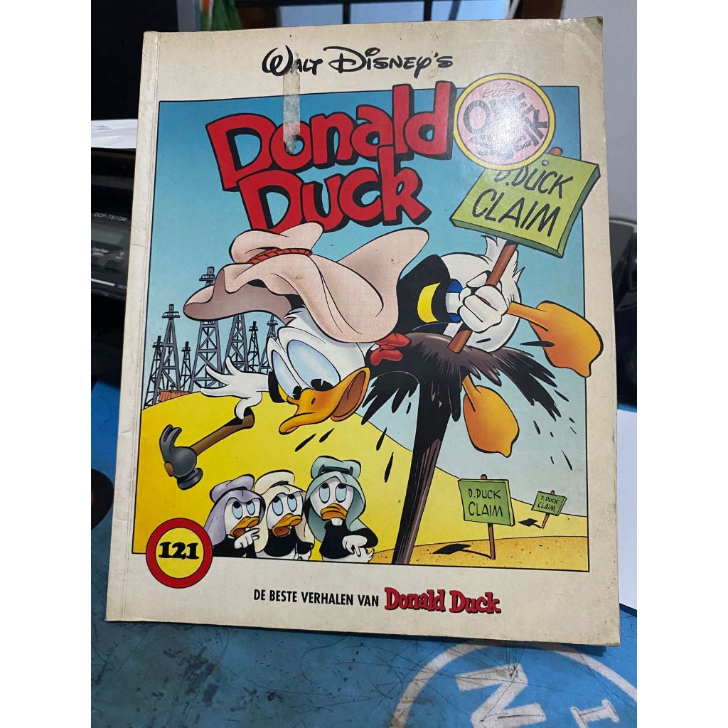 Komik Donald Duck 121 walt disneys - Bahasa Belanda