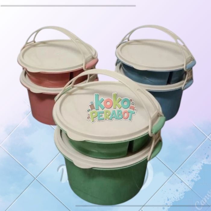 Rantang Idola 2 Susun Rantang Hajatan Susun 2 Plastik Tebal Serbaguna Rantang Idola