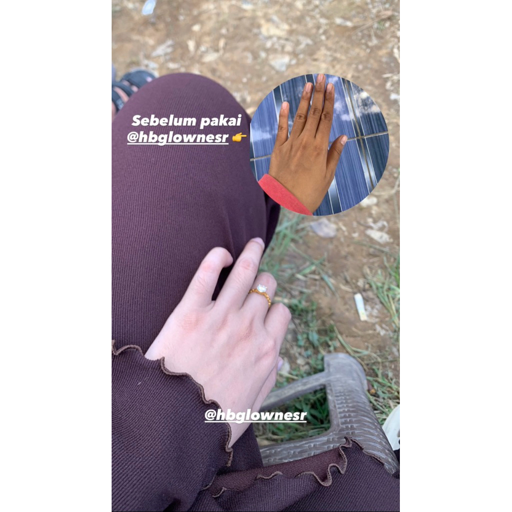 HbGlownesr | Handbody Lotion Super Memutihkan Lebih Cepat