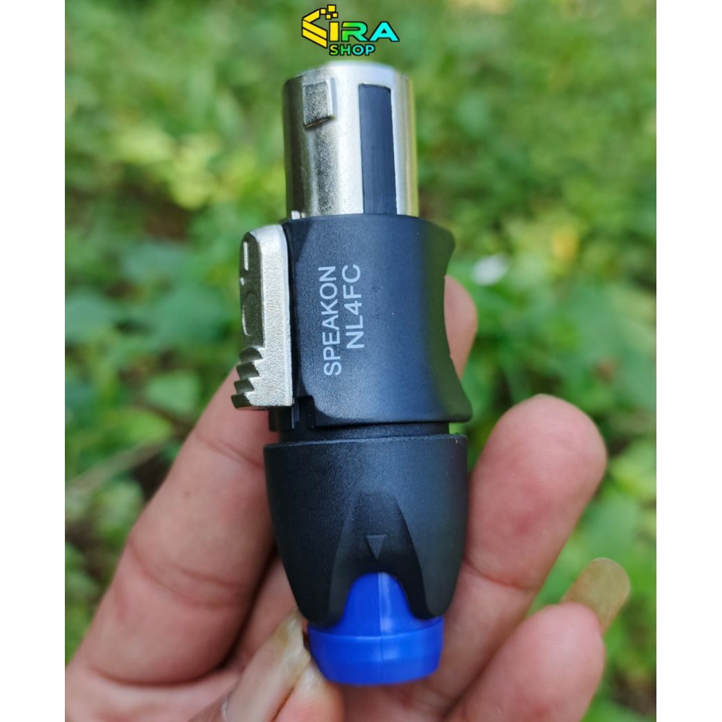 Jack Speakon Jek Spikon Neutrik Kancing Besi Male Jack Speakon