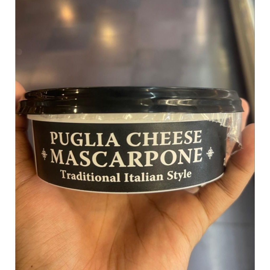 

Keju Puglia Mascarpone Traditional Italian Style 250 Grm