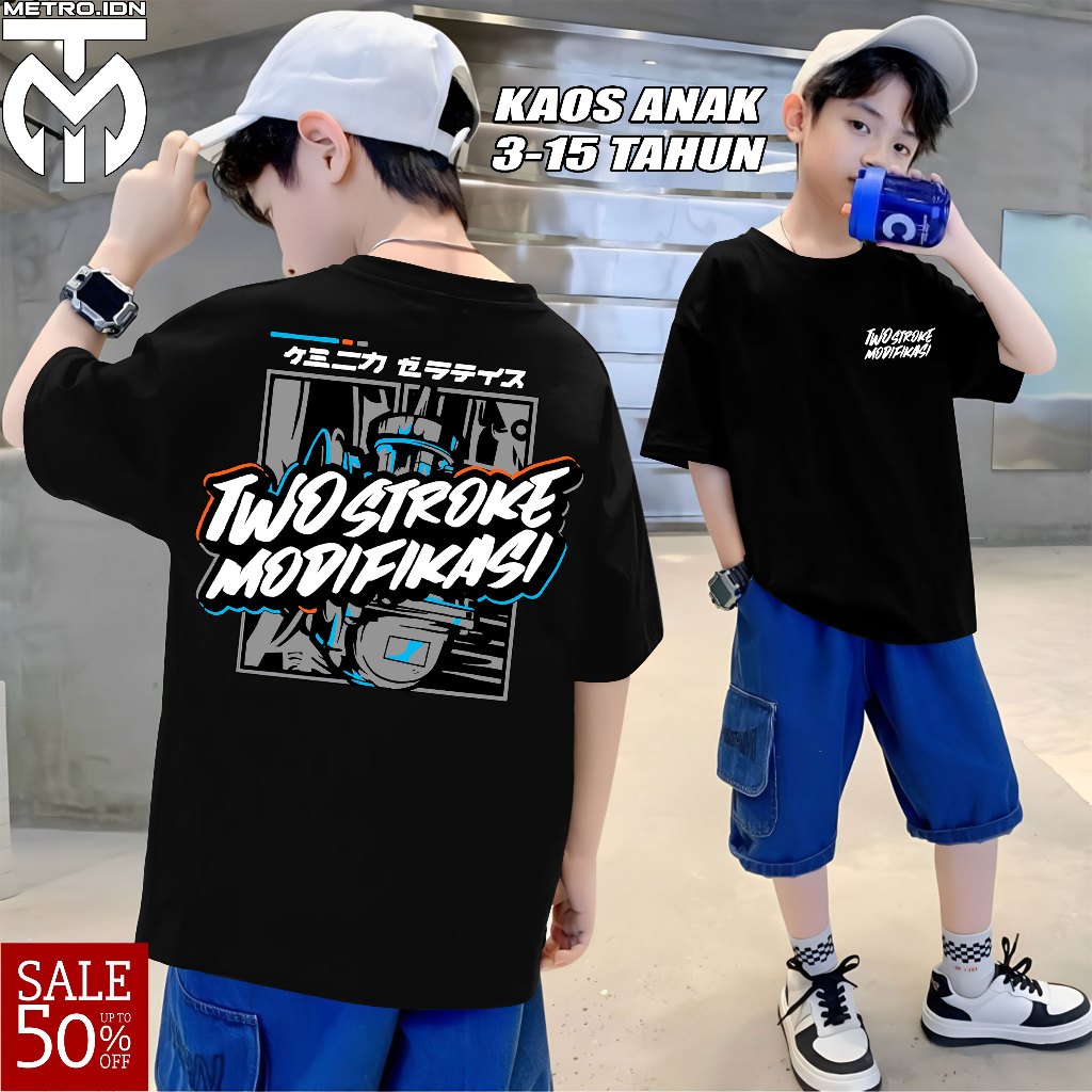 Kaos ANAK TWO Stroke MODIFIKASI - Kaos Two Stroke