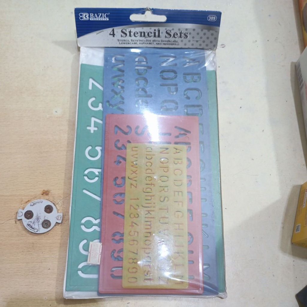 

PENGGARIS SATU SET ISI 4 BAZIC 389