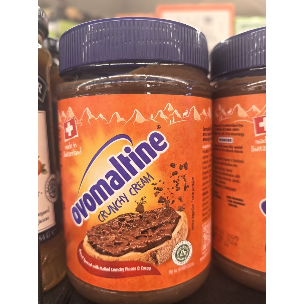 

OVOMALTINE CRUNCHY CREAM 680GR. SELAI OVOMALTINE. SELAI COKLAT