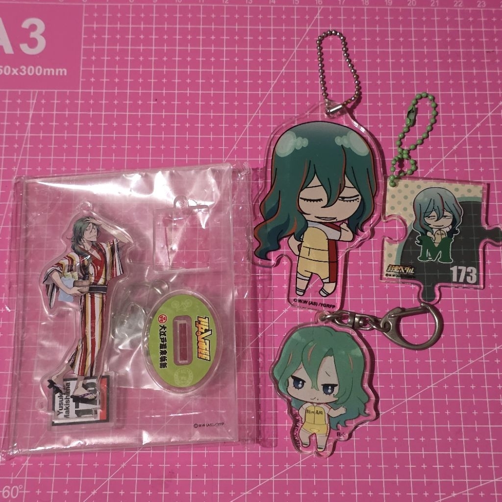 makishima yusuke yowamushi pedal keychain gantungan kunci akrilik acrylic standee official merchandi