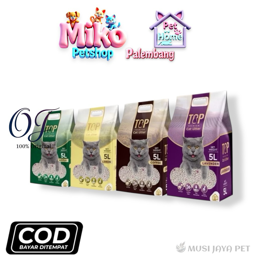 Pasir Kucing Top 5Liter