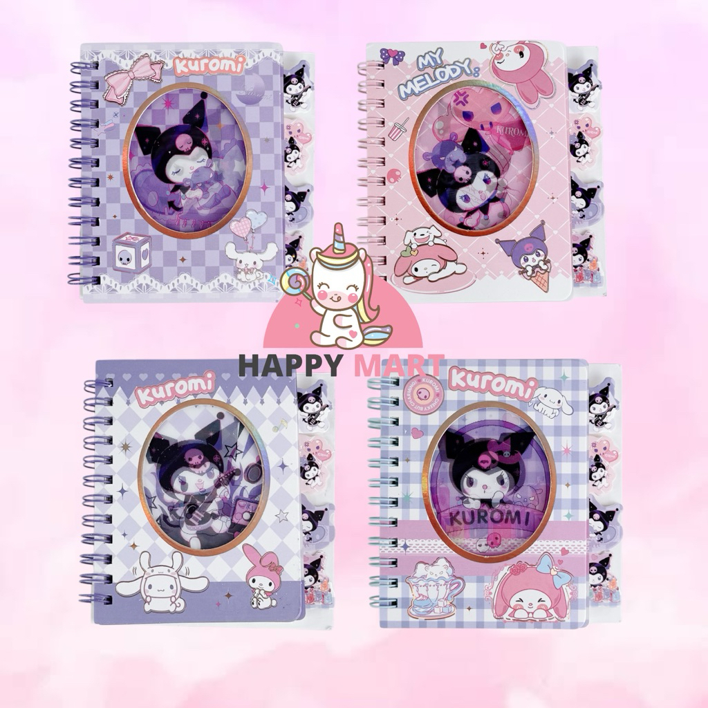 

Notes baby sanrio Lenticular 3D Sanrio – Kuromi series