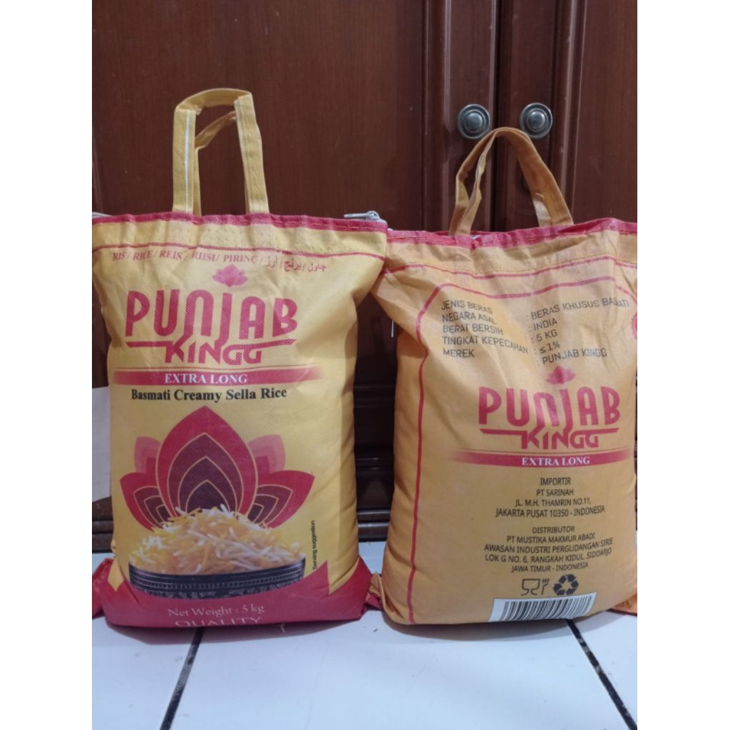 

BASMATI RICE 5KG REPACK( dlm kemasan tas)