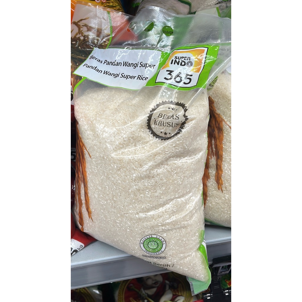 

Beras Pandan Wangi Super Berat 5 Kilogram