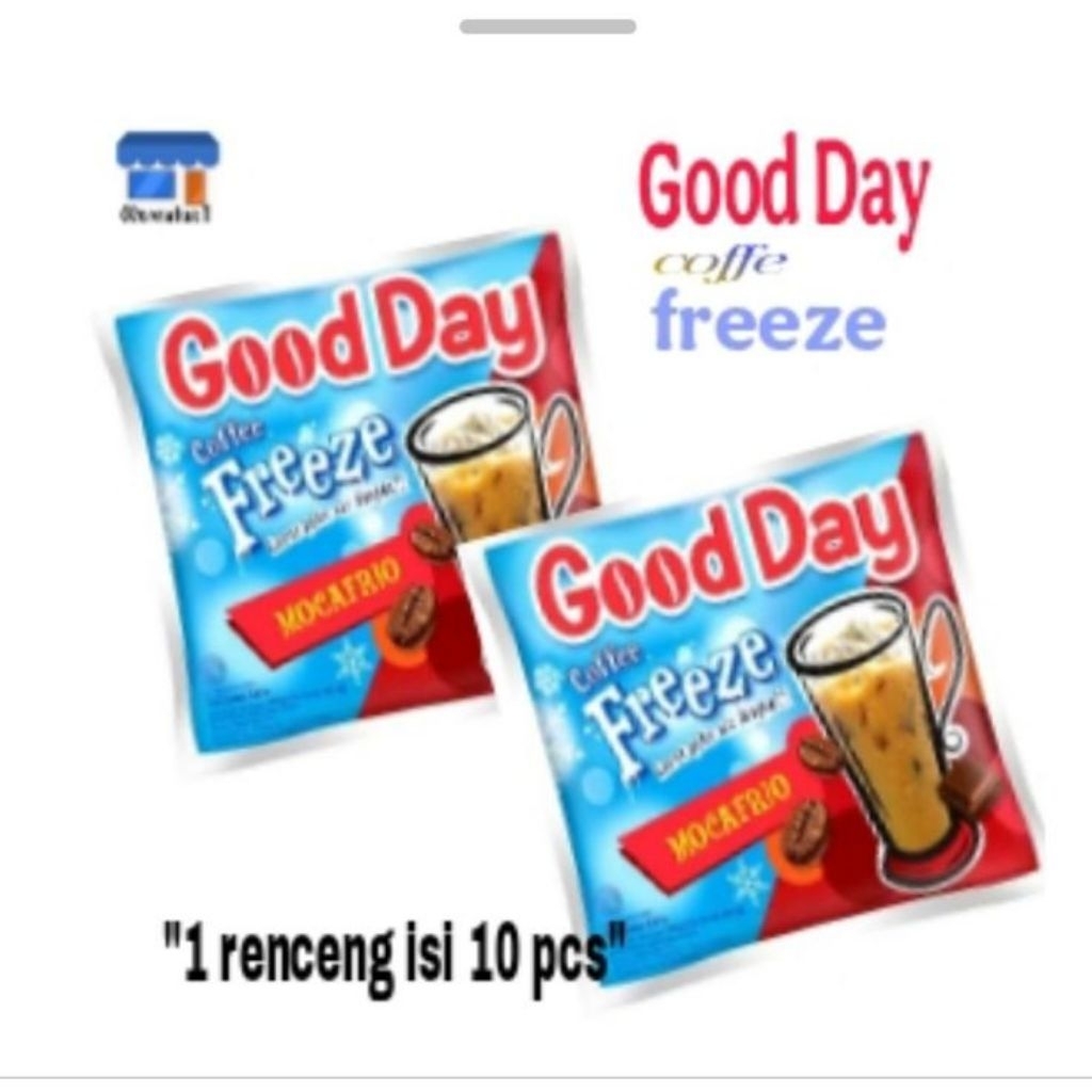 

good day frezee mocrafrio 1 renceng (10 sachet)