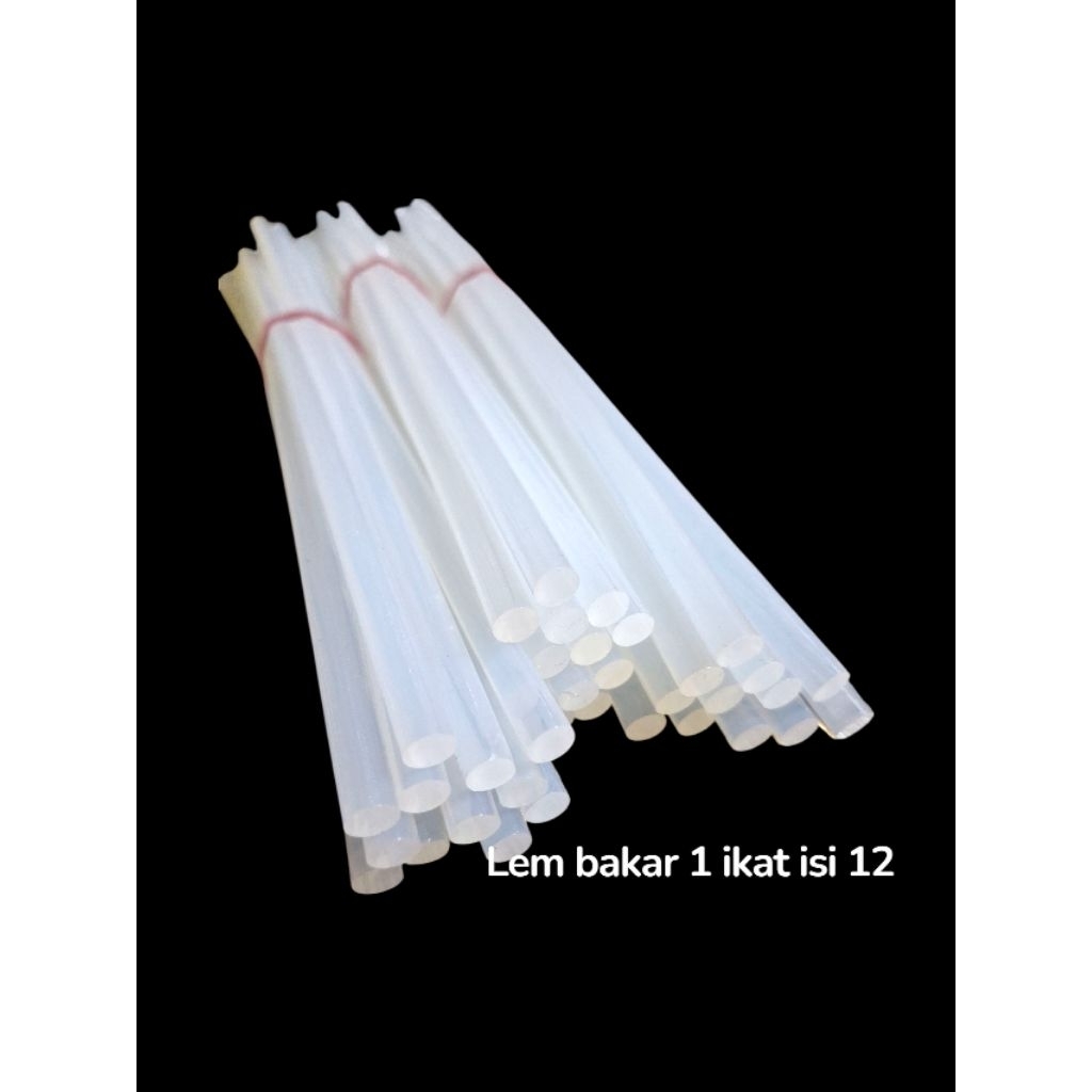 

Isi 12 Pcs Dan 2 Lusin -Lem Bakar Kecil 7mm/Refill Glue/Lem Tembak/Lem Bakar kecil Panjang