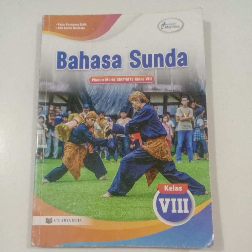 Bahasa Sunda Pikeun Murid SMP/MTs Kelas 8/VIII K-Merdeka - Arya Duta
