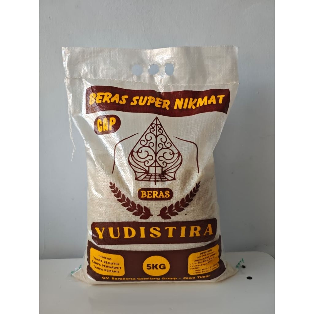 

Beras Premium 5kg Yudhistira
