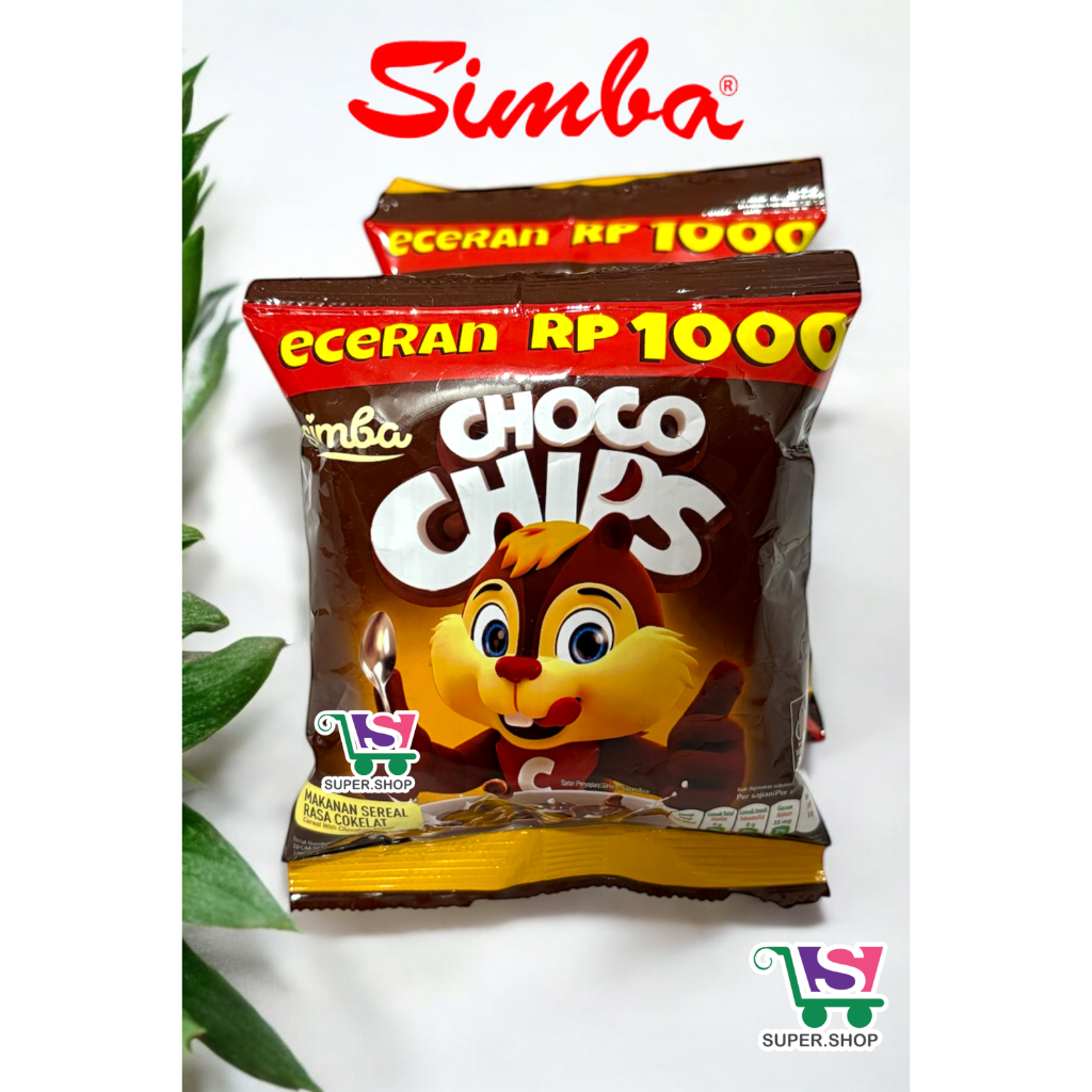 

Simba Choco Chips Makanan Sereal Rasa Coklat 12 Gram (isi 5 pcs)
