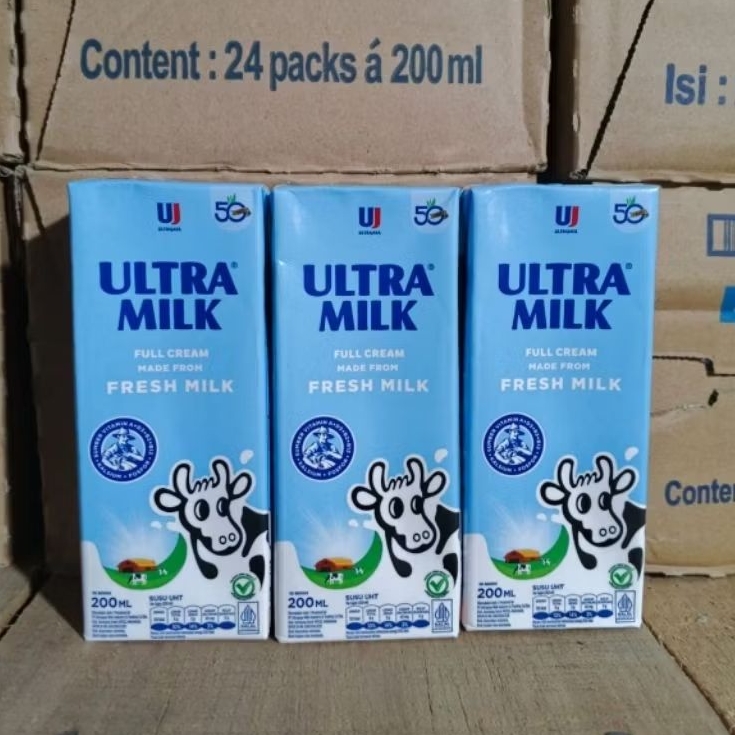 

Susu UHT Ultra Milk 200ml