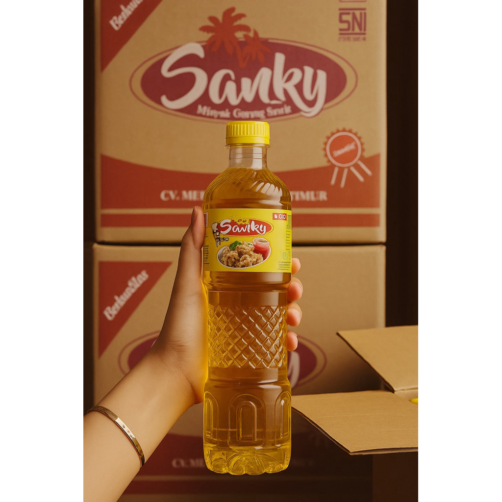 

minyak goreng sawit sanky 700ml minyak goreng murah