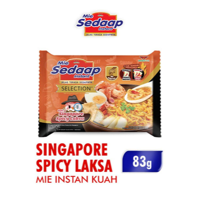 

Sedaap Mie Instant Spicy Laksa Singapore 83g
