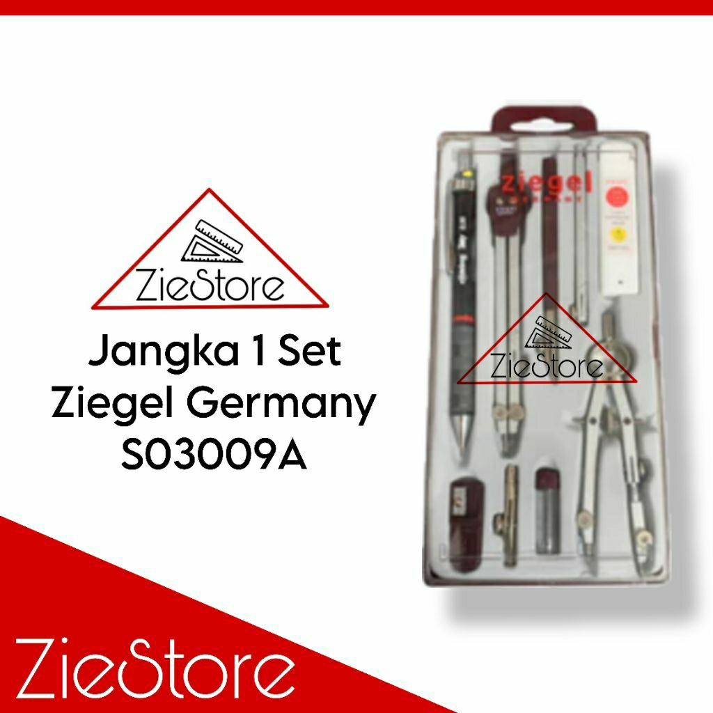 

(READY) Jangka 1 SET Ziegel Germany - S03009A [Jangka Teknik Sipil, Arsitektur, PWK ]