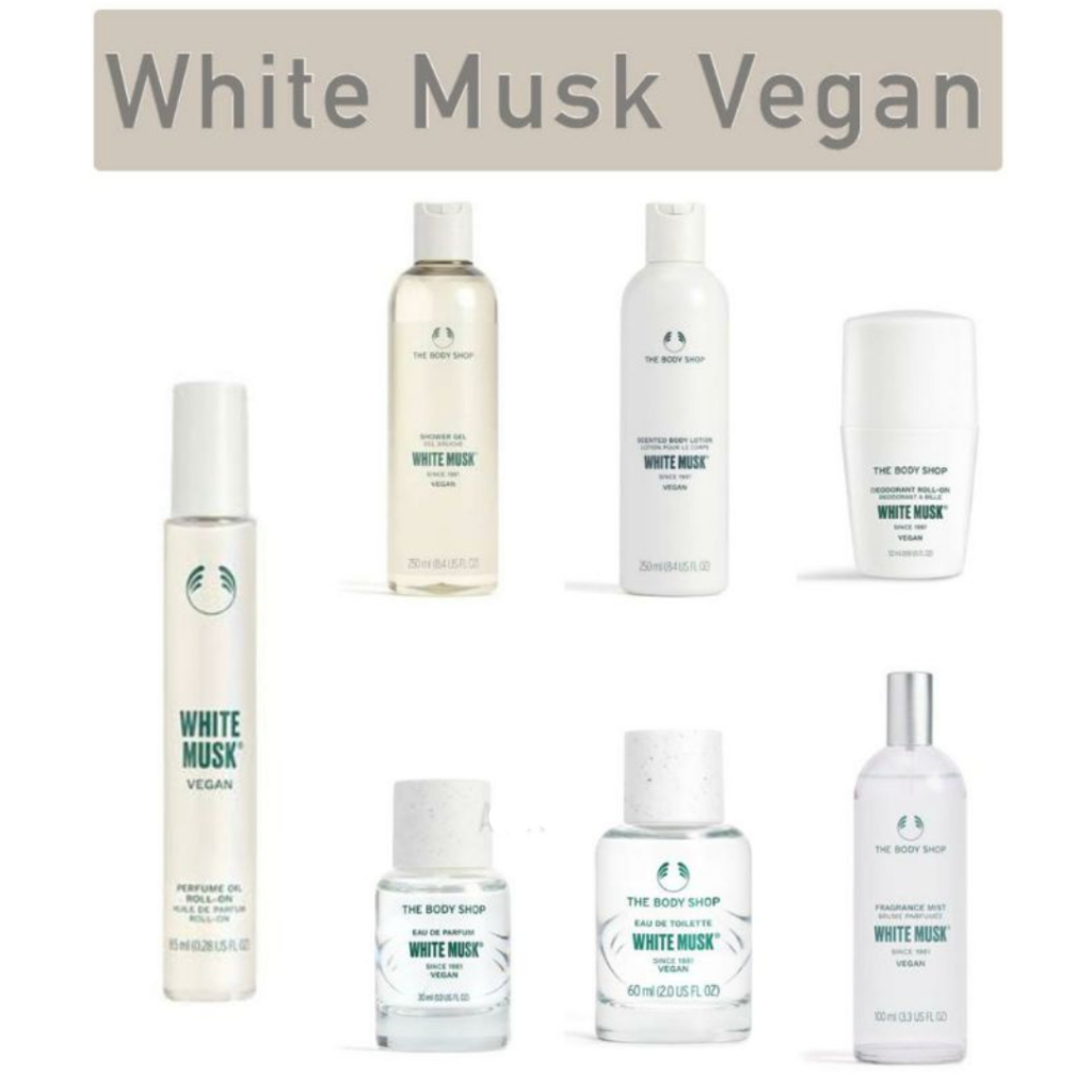 (Ori) All Varian White Musk The Body Shop Body Mist EDT 30ml 60ml 100ml EDP 50ml Oil 20ml Lotion Deo