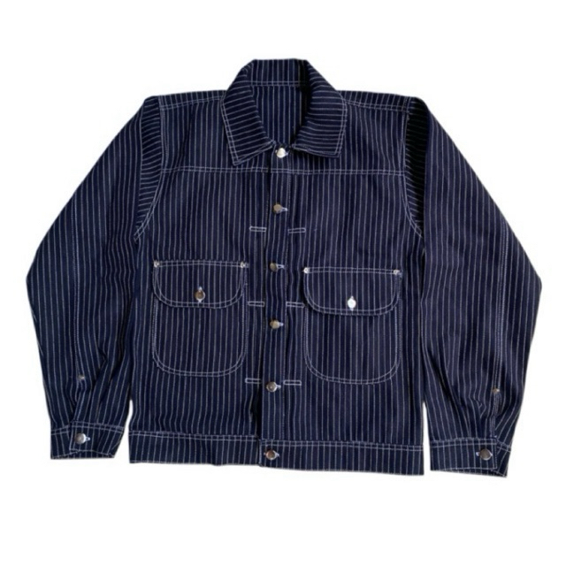 Trucker Jacket Denim Wabash Custom