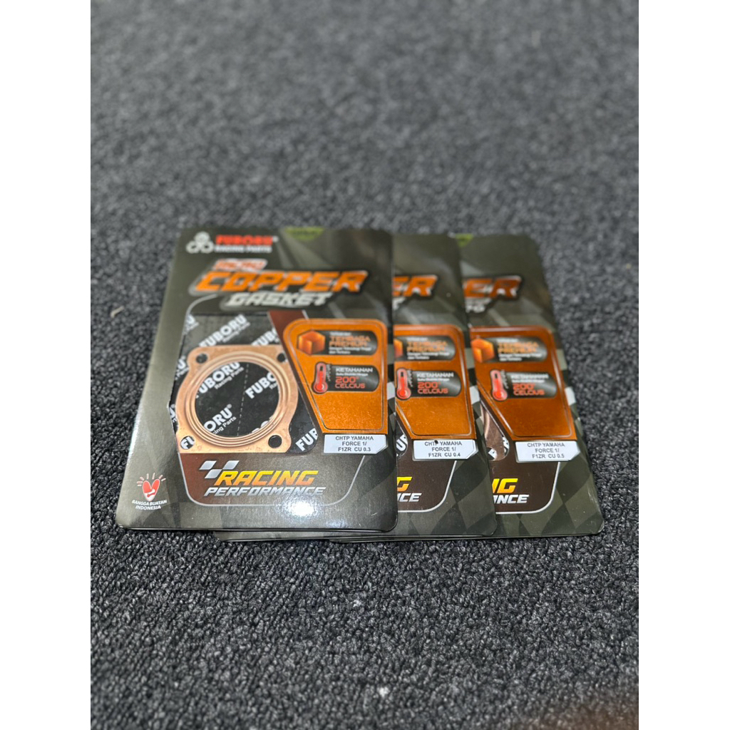 PAKING HEAD TEMBAA FORCE 1 / F1ZR 0,3 0,4 0,5 Gasket Perpak Kop Racing KUAT SAMPAI 200 DERAJAT