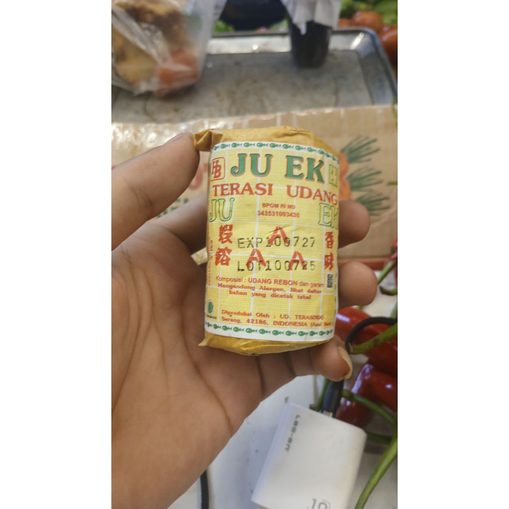 

tersai cap ju ek per 1 biji PROMO