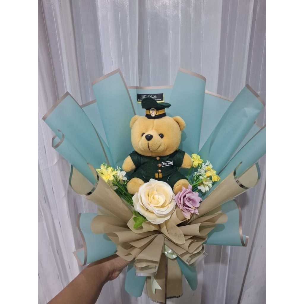 Buket Bunga Profesi TNI AD