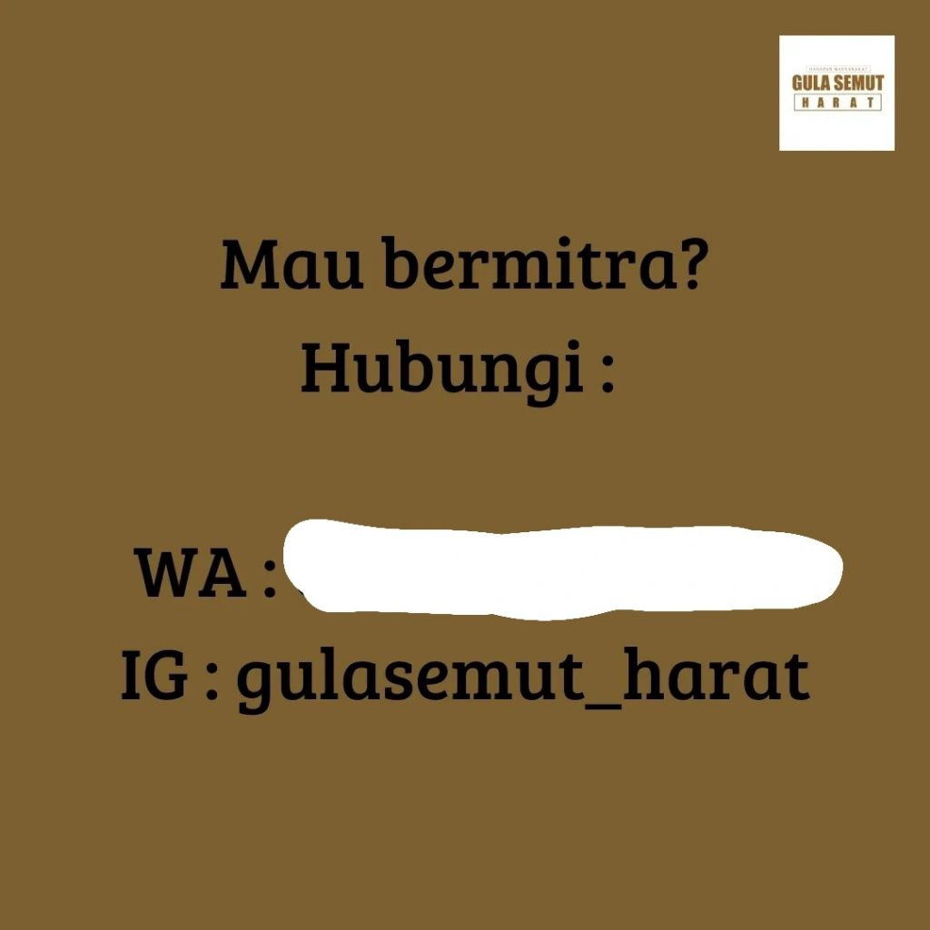 

Info Mitra Gula Semut Aren HARAT Kalsel