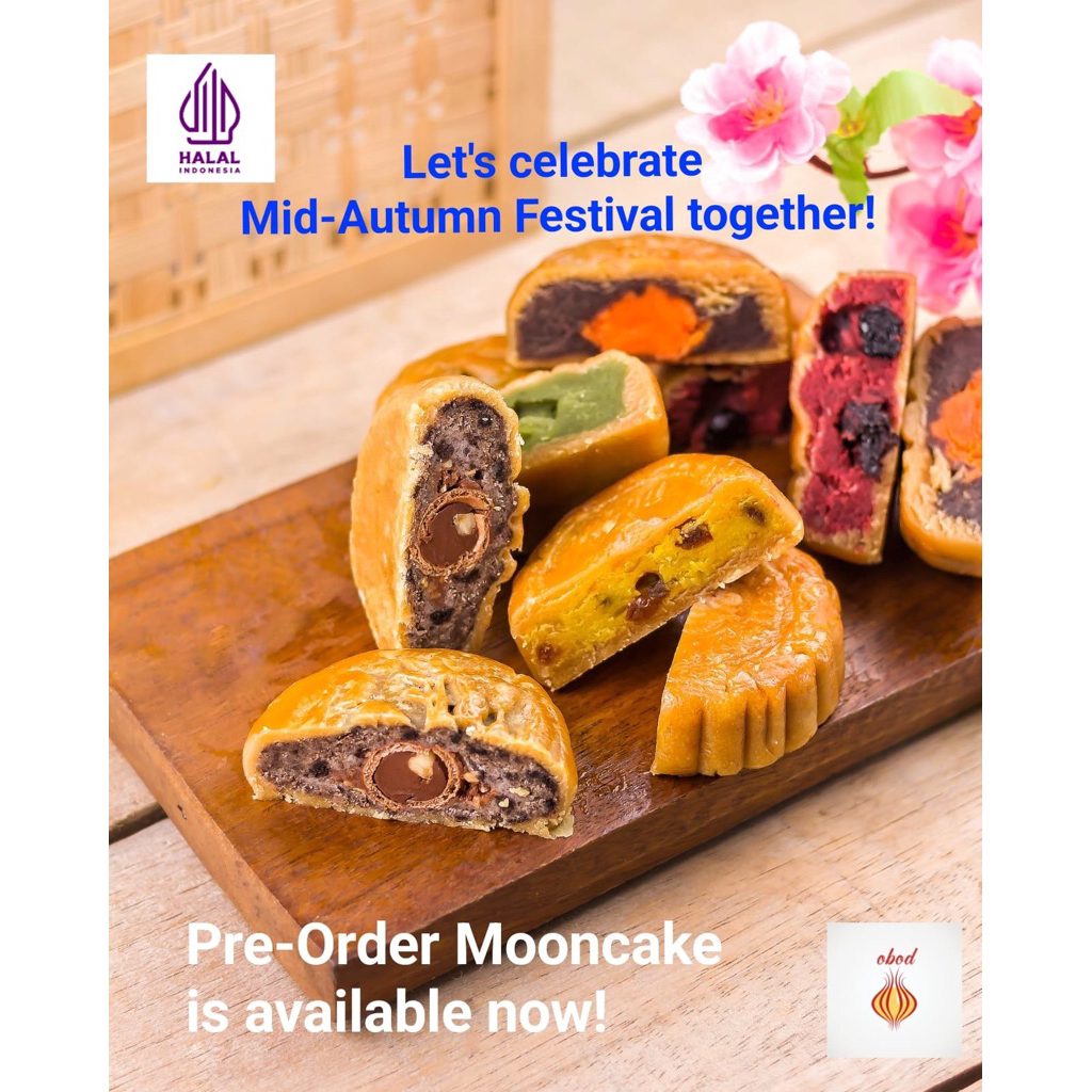 Mooncake Halal & Less Sweet