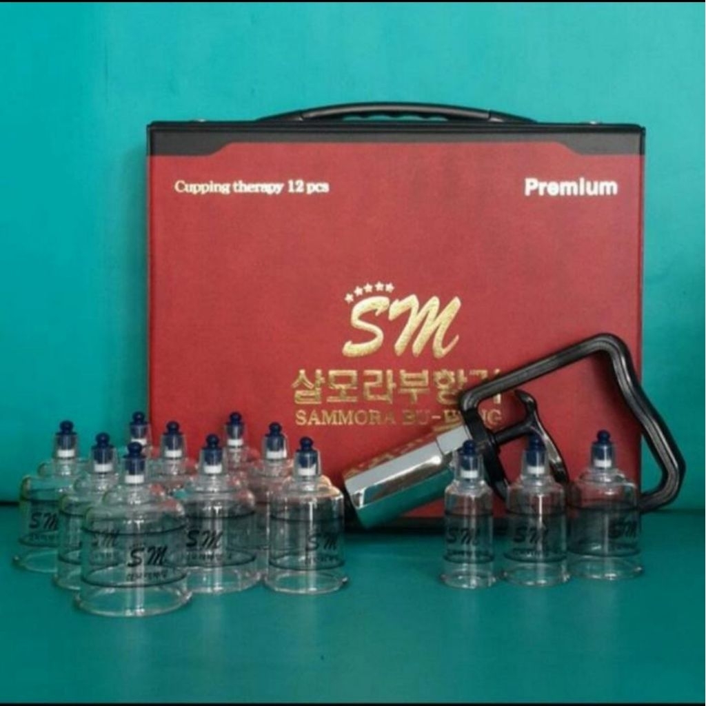 Sammora isi 12/ alat kop / Alat bekam sammora isi 12 murah