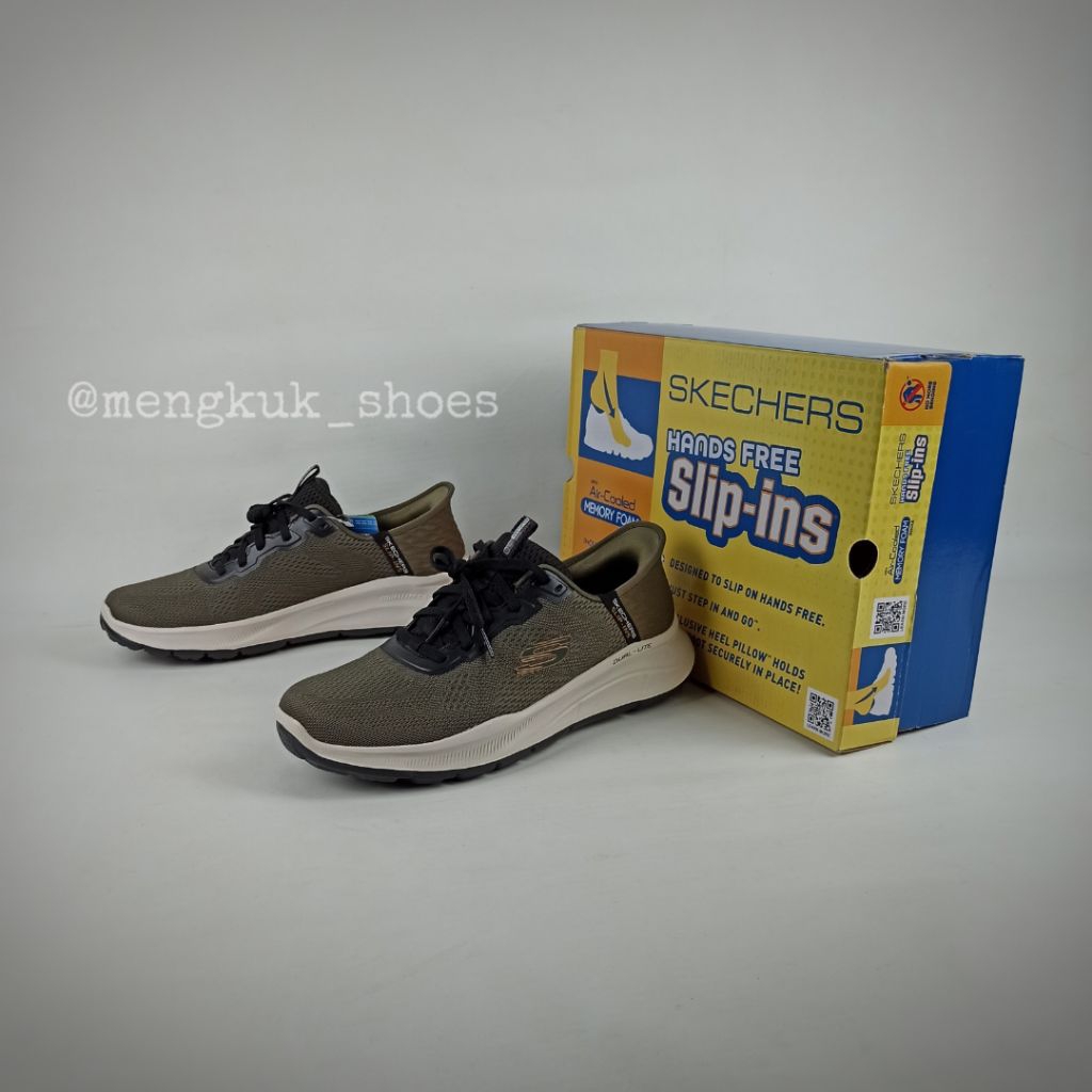 Sneakers Skechers Sport Equalizer 5.0 STANDPOINT OLIVE BNIB Original - size 45 size 45.5 SEPATU SNEA