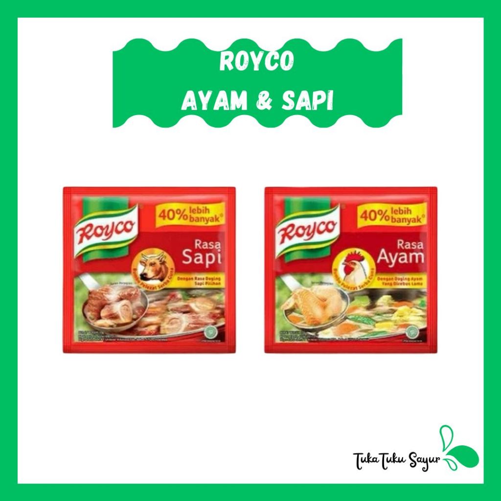 

ROYCO AYAM & SAPI SACHET - TukaTuku Sayur
