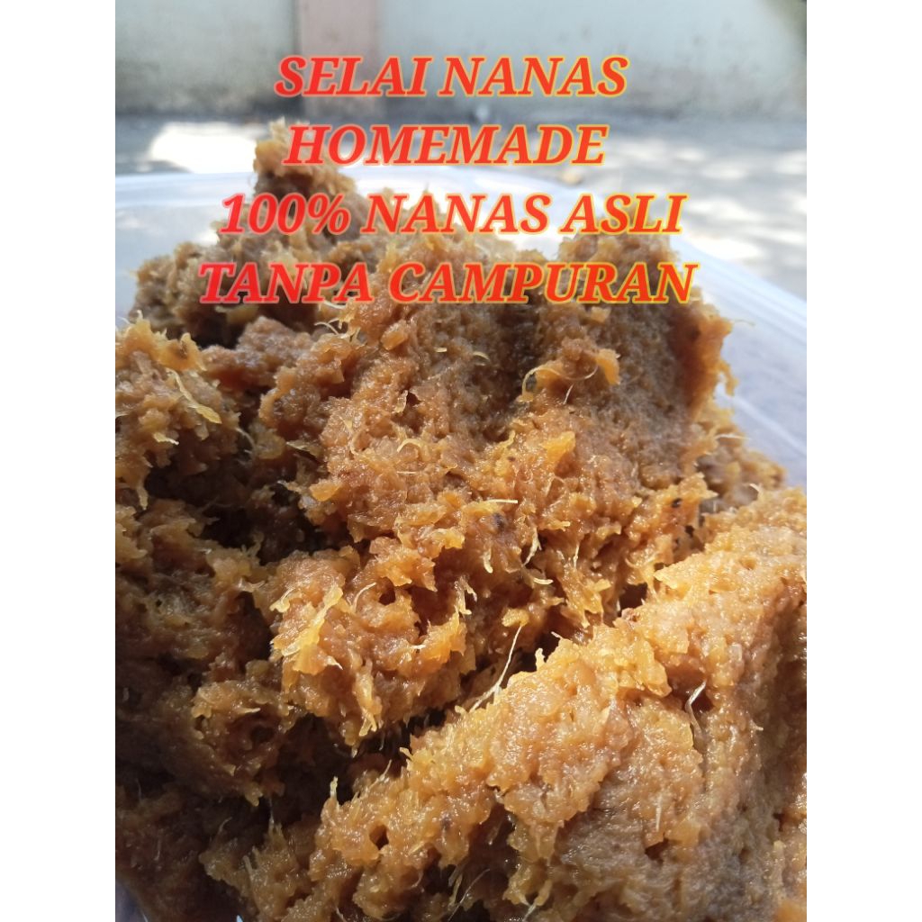 

selai nanas/nastar murni 100% nanas asli homemade tanpa campuran
