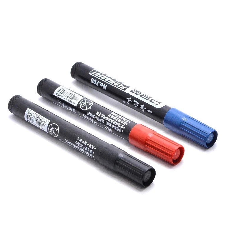

spidol permanent refill isi permanen marker hitam merah biru warna refil isi ulang