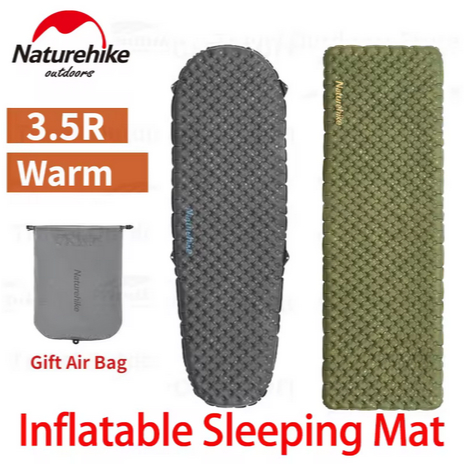 SLEEPING PAD MATRAS ANGIN LIPAT AMPING ULTRALIGHT NATUREHIKE CNH22DZ018