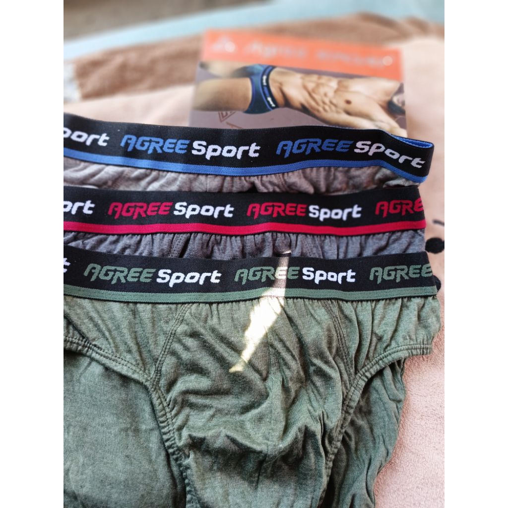 celana  dalam pria agree sport.