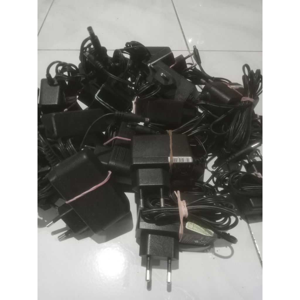 Adaptor Ori wifi copotan bekas normal 12v 1A